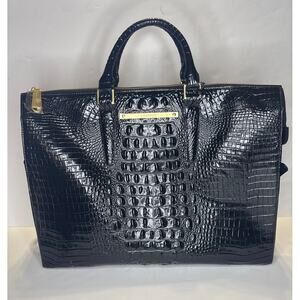 Brahman Black Melbourne Laptop Business Tote Handle Bag